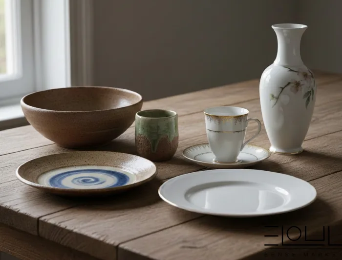 تفاوت ظروف چینی و سرامیکی