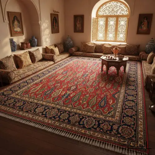 فرش های معروف ایرانی قالی کرمان